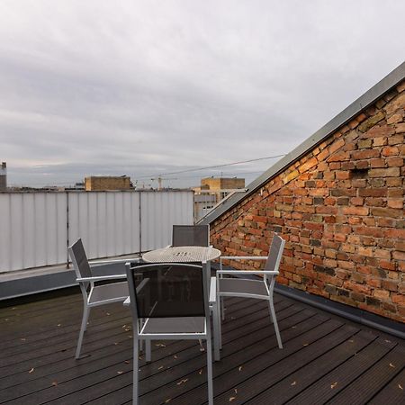 Penthouse Apartment With Terrace Rīga Exterior foto