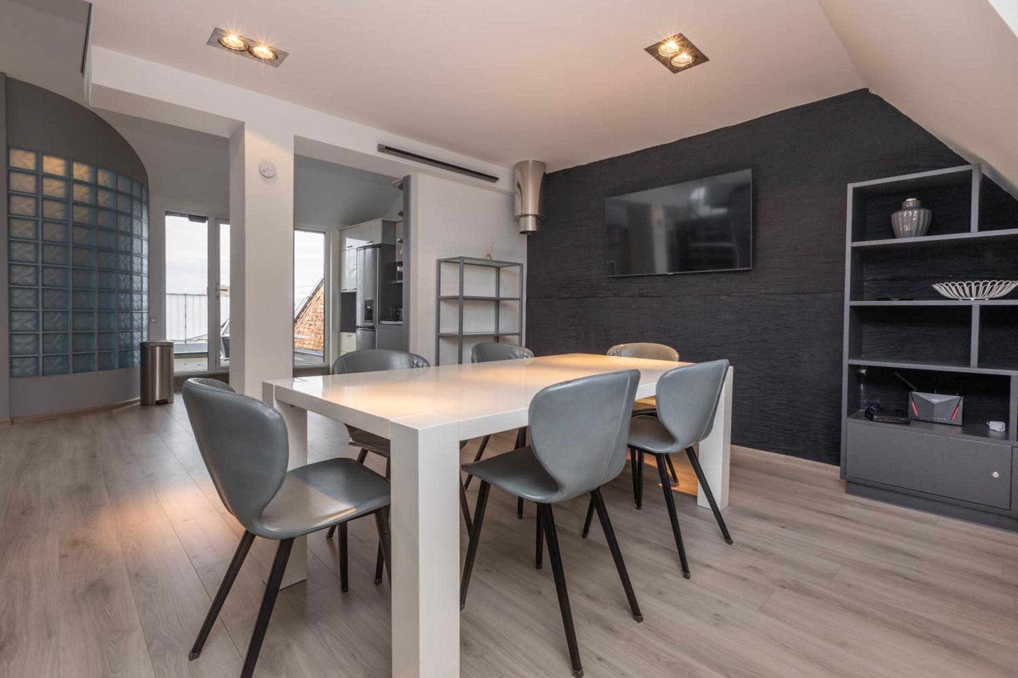 Penthouse Apartment With Terrace Rīga Exterior foto