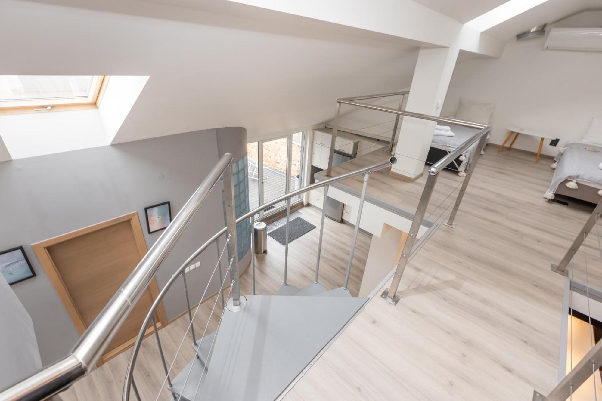 Penthouse Apartment With Terrace Rīga Exterior foto