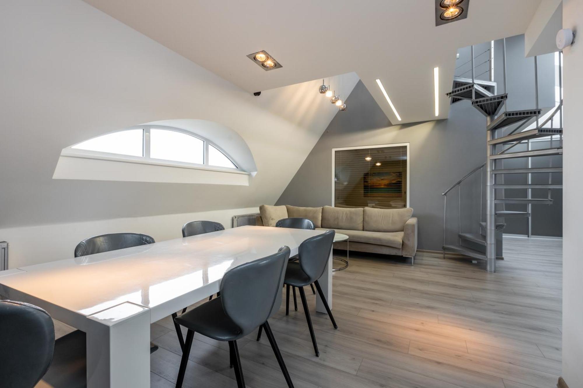 Penthouse Apartment With Terrace Rīga Exterior foto