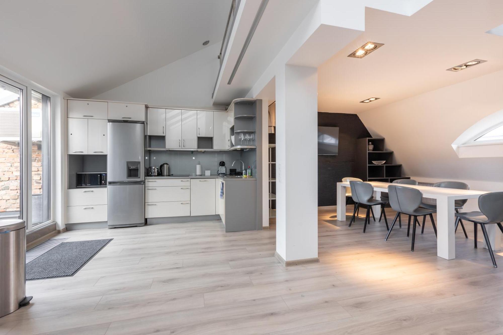 Penthouse Apartment With Terrace Rīga Exterior foto
