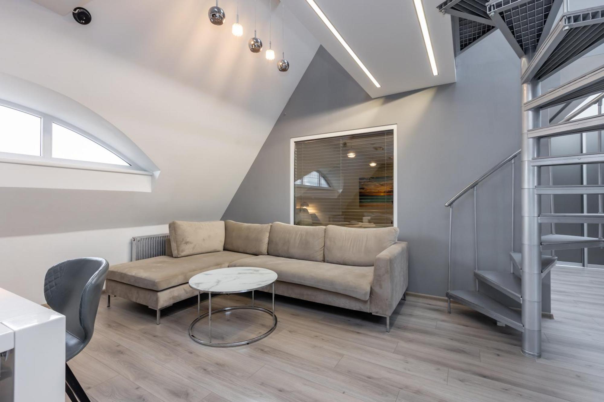 Penthouse Apartment With Terrace Rīga Exterior foto
